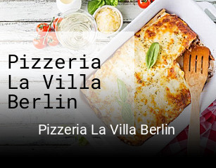Pizzeria La Villa Berlin online delivery