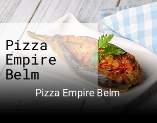 Pizza Empire Belm essen bestellen