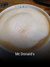 Mc Donald's online delivery