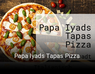 Papa Iyads Tapas Pizza bestellen