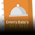 Emini's Babo's essen bestellen