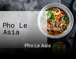 Pho Le Asia bestellen