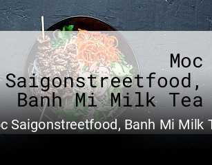 Moc Saigonstreetfood, Banh Mi Milk Tea online delivery