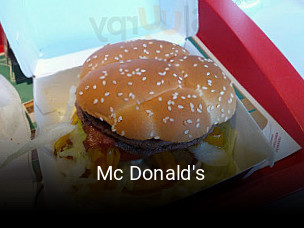 Mc Donald's bestellen
