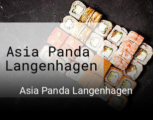 Asia Panda Langenhagen bestellen