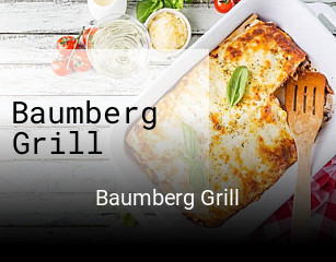 Baumberg Grill essen bestellen