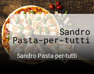 Sandro Pasta-per-tutti essen bestellen