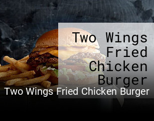 Two Wings Fried Chicken Burger essen bestellen