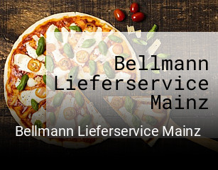 Bellmann Lieferservice Mainz bestellen