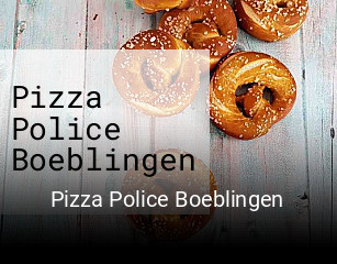 Pizza Police Boeblingen essen bestellen