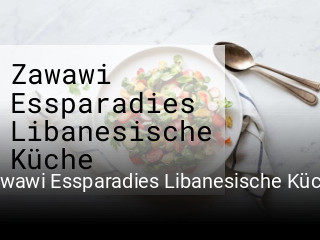 Zawawi Essparadies Libanesische Küche online bestellen