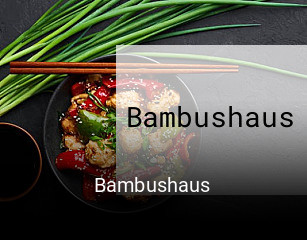 Bambushaus essen bestellen