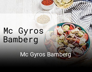 Mc Gyros Bamberg bestellen