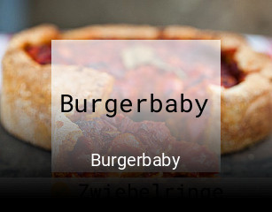 Burgerbaby essen bestellen