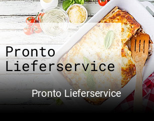 Pronto Lieferservice online delivery
