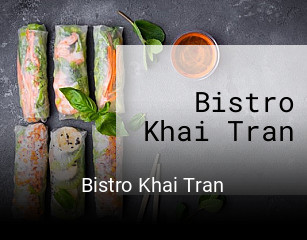 Bistro Khai Tran essen bestellen