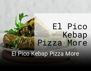 El Pico Kebap Pizza More online delivery