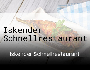 Iskender Schnellrestaurant online delivery