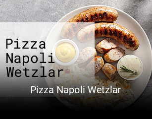 Pizza Napoli Wetzlar essen bestellen