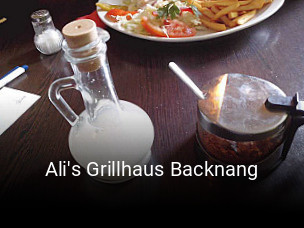 Ali's Grillhaus Backnang bestellen
