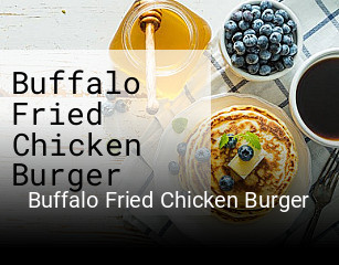 Buffalo Fried Chicken Burger essen bestellen