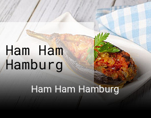 Ham Ham Hamburg essen bestellen