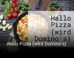 Hallo Pizza (wird Domino's) online bestellen