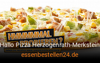 Hallo Pizza Herzogenrath-Merkstein essen bestellen