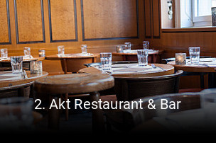 2. Akt Restaurant & Bar bestellen