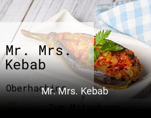 Mr. Mrs. Kebab bestellen