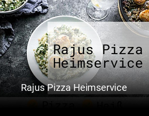 Rajus Pizza Heimservice online delivery