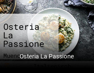 Osteria La Passione online delivery