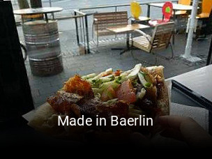 Made in Baerlin essen bestellen