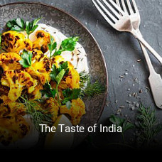 The Taste of India online delivery