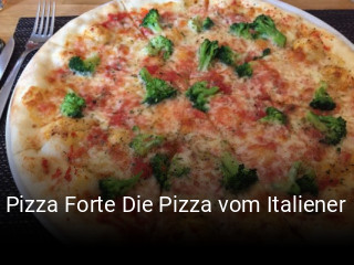 Pizza Forte Die Pizza vom Italiener essen bestellen
