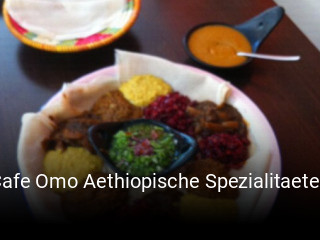 Cafe Omo Aethiopische Spezialitaeten essen bestellen