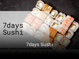 7days Sushi online delivery