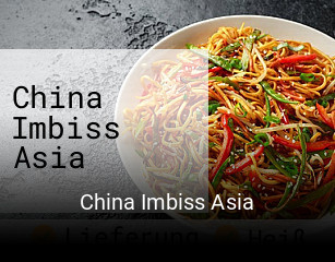 China Imbiss Asia bestellen
