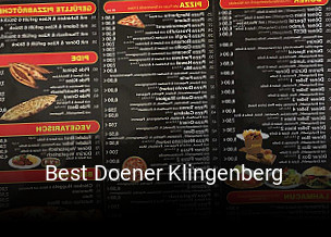 Best Doener Klingenberg online delivery