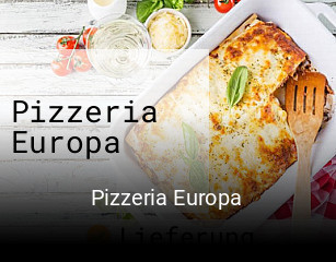 Pizzeria Europa bestellen