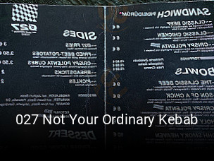 027 Not Your Ordinary Kebab online bestellen