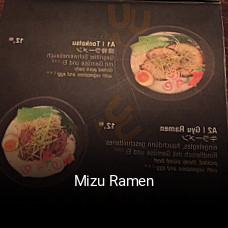 Mizu Ramen essen bestellen