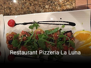 Restaurant Pizzeria La Luna online delivery