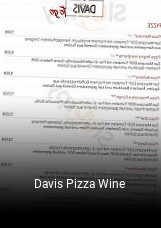 Davis Pizza Wine essen bestellen