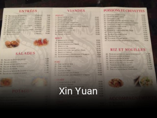 Xin Yuan essen bestellen