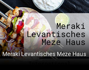 Meraki Levantisches Meze Haus online delivery