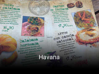 Havana essen bestellen