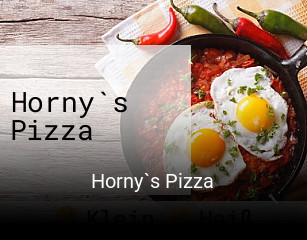 Horny`s Pizza online bestellen
