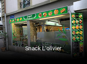 Snack L'olivier online delivery