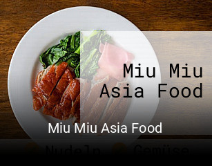 Miu Miu Asia Food bestellen